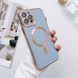 Чохол глянцевий силікон з Magsafe для iPhone 13 Pro Sea Blue