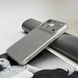 Чехол имитация стекла матовый в Style 17 с MagSafe для iPhone 15 Pro Max Silver
