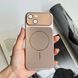 Чохол імітація скла матовий в стилі 17 з MagSafe для iPhone 13 Rose Gold