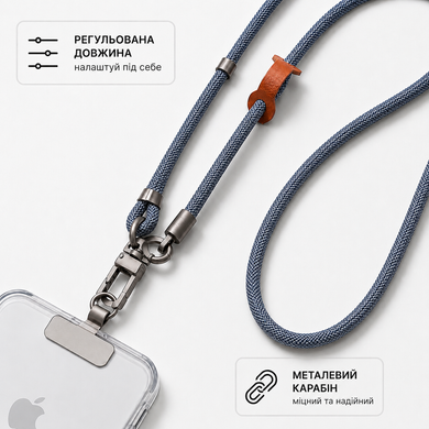 Ремінець для смартфону через плече Crossbody для Apple