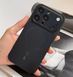 Чехол имитация стекла матовый в Style 17 с MagSafe для iPhone 13 Pro Max Black
