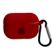 Чехол силиконовый Silicone Case из Logo для Apple AirPods Pro Red