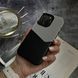 Чехол кожаный с картхолдером и поддержкой MagSafe Deluxe Pocket для iPhone 13 Pro Dark Grey