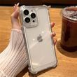 Чохол протиударний з кутами Space для iPhone 14 Pro Прозорий