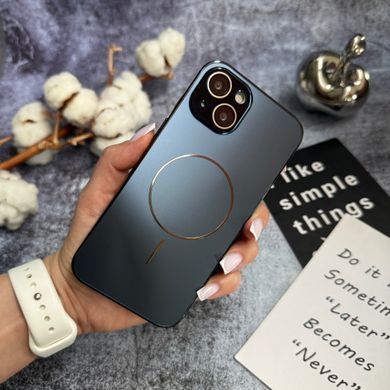 Матовый чехол MagSafe минималистичный дизайн защита и стиль Lume Case для iPhone 14 Plus Black