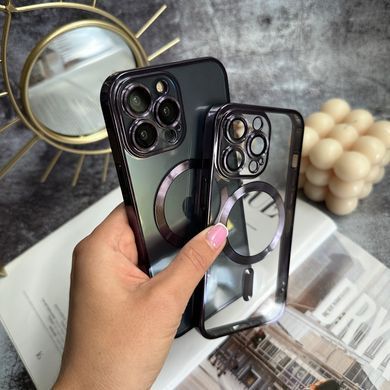 Чехол прозрачный силикон Dream ultra MagSafe для iPhone 13 Pro Purple