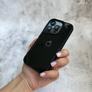 Чохол з акриловою кришкою яка імітує скло Loft Glossy для iPhone 12 Pro Max Black