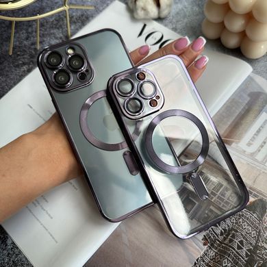 Чехол прозрачный силикон Dream ultra MagSafe для iPhone 13 Pro Purple
