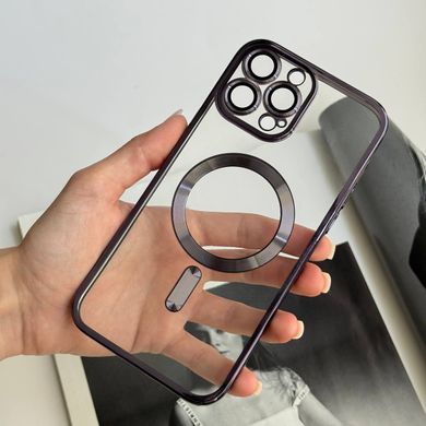 Чехол прозрачный силикон Dream ultra MagSafe для iPhone 13 Pro Purple