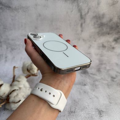 Матовый чехол MagSafe минималистичный дизайн защита и стиль Lume Case для iPhone 17 White