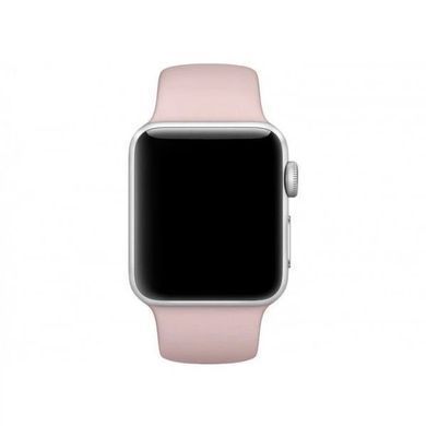 Силіконовий ремінець Watch Silicone для Apple Watch 42|44|45|46|49mm Pink Sand