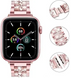 Металлический ремешок Diamond Metal Band для Apple Watch 38|40|41|42 (10 series) mm Rose Gold