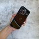 Чохол з акриловою кришкою яка імітує скло Loft Glossy для iPhone 12 Pro Max Black