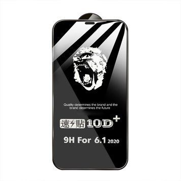 Захисне скло 10D premium для iPhone 12 mini Black