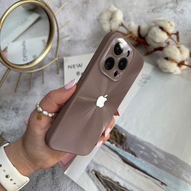 Чохол імітація скла Laser Disco case 3D logo для iPhone 13 Pro Max Lavender