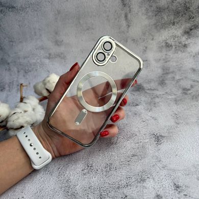 Чохол прозорий силікон Dream ultra MagSafe для iPhone 16 Silver