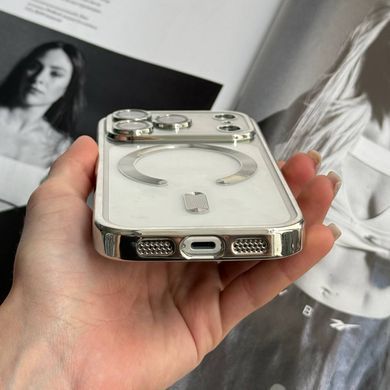 Чехол прозрачный силикон Dream ultra MagSafe для iPhone 17 Pro, iPhone 18 Pro Silver