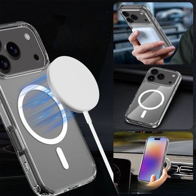 Прозорий чохол з MagSafe PC для iPhone 15 Pro Прозорий