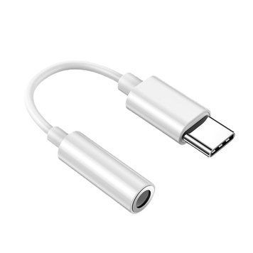 Адаптер перехідник для навушників Apple iPhone AUX 3.5 на Lightning (in box) для Apple White