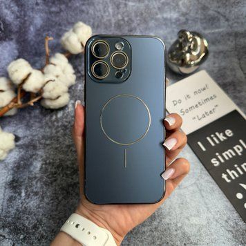 Матовый чехол MagSafe минималистичный дизайн защита и стиль Lume Case для iPhone 14 Pro Max Black