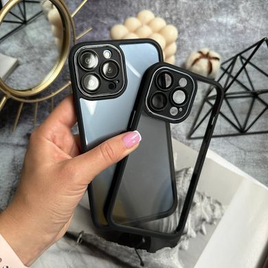 Чехол притиударный прозрачный Avengare armour для iPhone 13 Pro Black