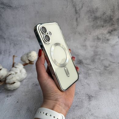 Чохол прозорий силікон Dream ultra MagSafe для iPhone 17 Silver