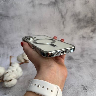 Чохол прозорий силікон Dream ultra MagSafe для iPhone 17 Silver