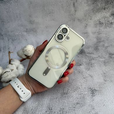 Чохол прозорий силікон Dream ultra MagSafe для iPhone 17 Silver