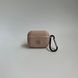 Чехол силиконовый Silicone Case из Logo для Apple AirPods Pro Pink Sand