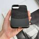 Чехол из текстиля со структурой под джинс Denim case для iPhone 14 Black