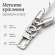Плетений шнурок на руку для телефона з карабіном Icarer White