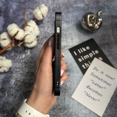 Матовый чехол MagSafe минималистичный дизайн защита и стиль Lume Case для iPhone 15 Black