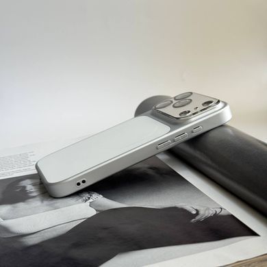 Чохол імітація скла матовий в стилі 17 з MagSafe для iPhone 17 Pro Max White