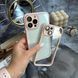 Чехол притиударный прозрачный Avengare armour для iPhone 13 Pro Pink