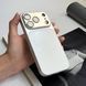 Чохол імітація скла матовий в стилі 17 з MagSafe для iPhone 17 Pro Max White