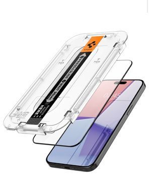 Защитное стекло Spigen Screen Protector EZ (1 шт. в комплекте) для iPhone 13, iPhone 13 Pro, iPhone 14 Прозорий
