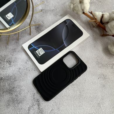 Протиударний силіконовий чохол з MagSafe Fantastic для iPhone 16 Pro Max Black