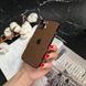 Чохол матовий імітація скла Desert Titanium для iPhone 14 Dark Gold