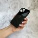 Чохол з акриловою кришкою яка імітує скло Loft Glossy для iPhone 14 Black