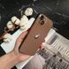 Чохол матовий імітація скла Desert Titanium для iPhone 14 Dark Gold