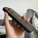 Чохол матовий з гнучкого скла liquid glass для iPhone 15 Black