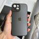 Чохол матовий з гнучкого скла liquid glass для iPhone 15 Black