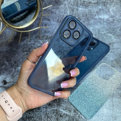 Чохол протиударний з блискітками Bling для iPhone 14 Pro Max Blue