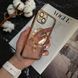 Чехол прозрачный силикон Dream ultra MagSafe для iPhone 15 Plus Gold