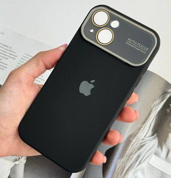 Чехол силиконовый Silicone Case Protection для iPhone 14 Black