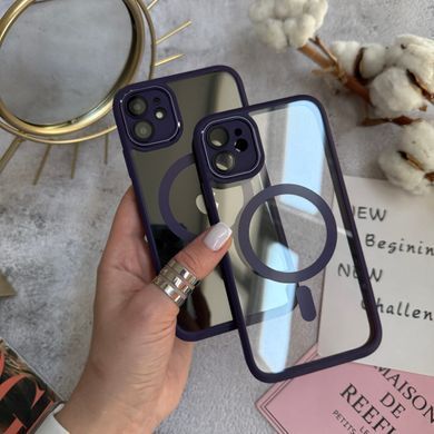 Чохол притиударний Avengare armour Magsafe для iPhone 12 Purple