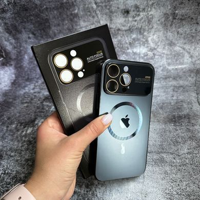 Чохол з захистом камери Matte Protection MagSafe для iPhone 13 Dark Grey