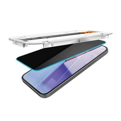 Защитное стекло Spigen EZ FIT Privacy (1 шт), Антишпион для iPhone 17 Pro Black
