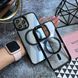Чехол противоударный с магнитом Avengare Gase NEW MagSafe для iPhone 11 Black