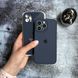 Чохол Silicone Case FULL 360 для iPhone 13 Pro Max Navy blue